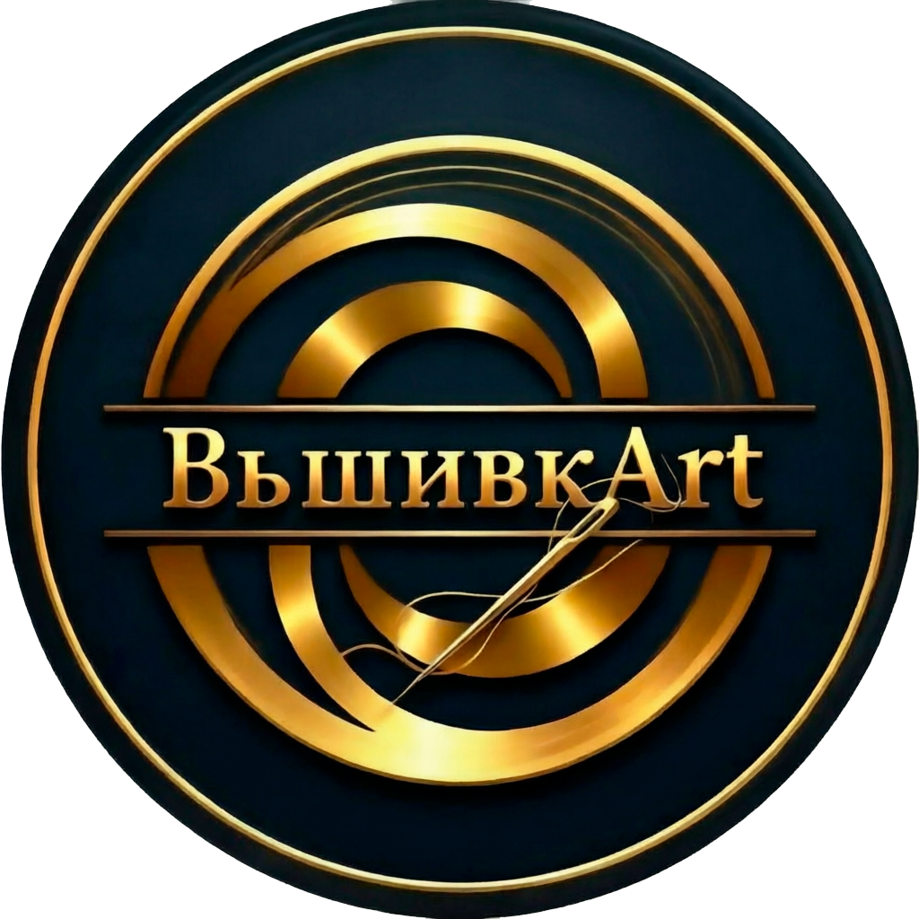 Логотип студии вышивки ВышивкА в Севастополе